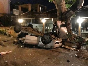 Otomobil Takla Attı: 2’si Ağır 3 Yaralı