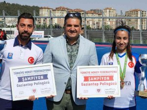 Gaziantep Polisgücü Kadın Takımı Türkiye Süper Lig Şampiyonu