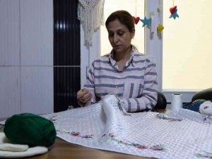 Şanlıurfa’da Marifetli Kadınlar Aile Bütçelerine Katkı Sağlıyor