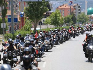 Pamukkale’de 600 Motosikletli Şölen Oluşturdu
