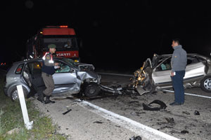 Aksaray’da trafik kazası 6 ölü