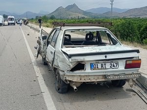 Çöp Atmak İçin İndiği Aracında Feci Sonu Yaşadı