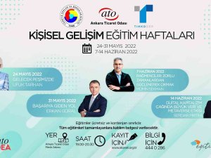’Kişisel Gelişim Eğitim Haftaları’ Başlıyor
