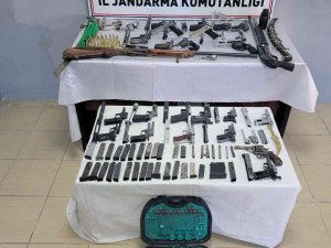 Jandarmadan Ruhsatsız Silah İmal Edilen Eve Operasyon