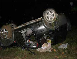 Samsun'da kaza 1 ölü 4 yaralı