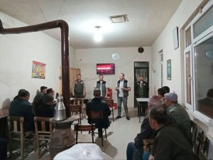 Orman Köylüsüne Yangınla Mücadelede Eğitimi