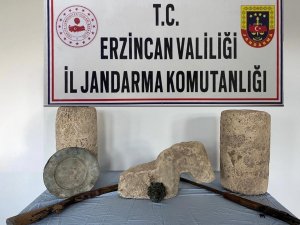 Kemah’ta Tarihi Eser Operasyonu