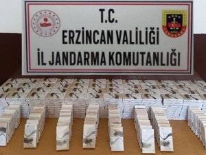 Erzincan’da 560 Paket Kaçak Sigara Ele Geçirildi