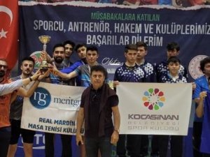 Masa Tenisinde Mardin Takımı Real Mardin 1. Lig’e Yükseldi