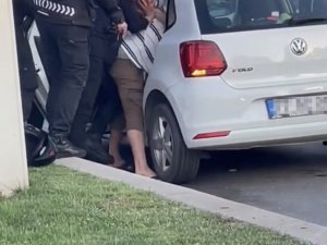 Maltepe’de İ̇bb Zabıtasıyla Vatandaş Arasındaki Tartışma Kamerada