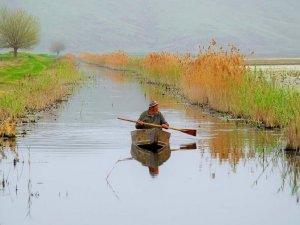 Gavur Gölü’nde Kartpostallık Görüntüler