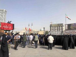 Suikast Sonucu Öldürülen İ̇ranlı Albay İçin Cenaze Merasimi Düzenlendi