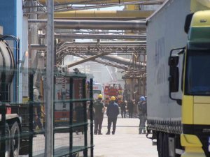 Fabrikadaki Buhar Kazanı İşte Böyle Patlamış