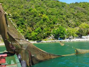 İ̇stanbul Boğazı’nda Balık Avlamak İçin Kaçak Dalyan Kurdular