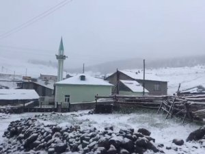 Mayıs Karı Her Yeri Beyaza Bürüdü