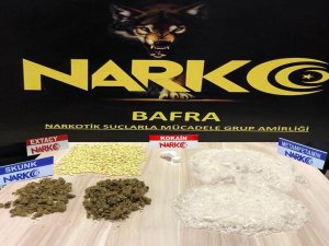 Bafra’da Çok Miktarda Uyuşturucu Ele Geçirildi, 2 Kişi Gözaltına Alındı