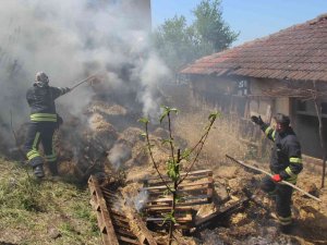 150 Saman Balyası Küle Döndü