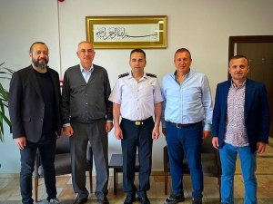 İ̇l Jandarma Komutanı Albay Adem Şen’den Arsin Osb’ye Ziyaret