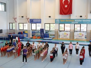 Minik Cimnastikçiler Nilüfer’de Yarıştı