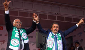 Rize'de Milli İttifak Mitingi