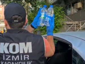 İ̇zmir’de Sahte Etil Alkol Ve İçki Kaçakçılarına Operasyon