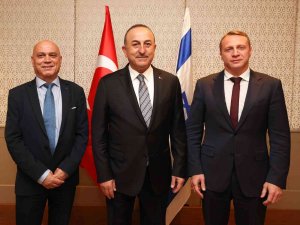 Bakan Çavuşoğlu, İ̇srail Turizm Bakanı Razvozov İle Görüştü