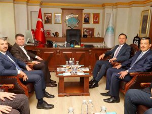Tarım Ve Orman Bakan Yardımcısı Gizligider, Başkan Dinçer İle Görüştü