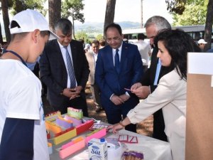 Bafra’da Okulda Bilim Fuarı