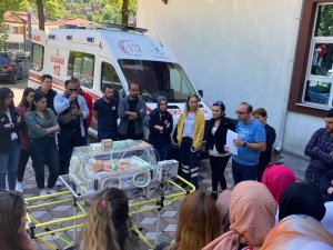 112 Yenidoğan Nakil Eğitimi Düzenlendi