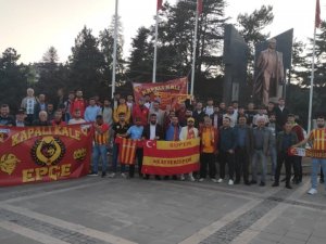 Kayserililerden Final Maçında Destek