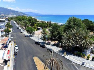 Anamur’da Yol Çalışması Sürüyor