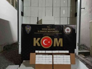 Niğde’de 3 Milyon 500 Bin Makaron Ele Geçirildi