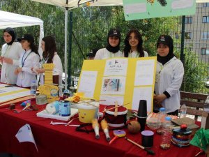 Ortaokul Öğrencilerinden Bilim Fuarı