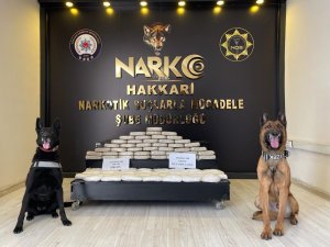 Yüksekova’da 41 Kilo 200 Gram Uyuşturucu Ele Geçirildi