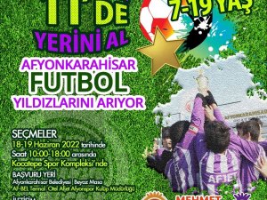 Afyonspor Yeni Yıldızlarını Arıyor