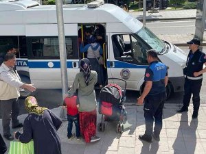 Kırıkkale’de Zabıtadan Dilencilere Yönelik Operasyon