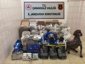 Çanakkale’de Kaçak Sigara Operasyonu