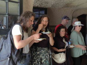 Kapadokya’da Turistlere Gözleme İkram Edildi