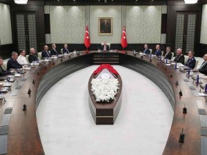 Milli Güvenlik Kurulu (Mgk), Cumhurbaşkanı Recep Tayyip Erdoğan Başkanlığında Cumhurbaşkanlığı Külliyesi’nde Toplandı.