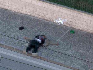 Saldırganın Üzerinde Dron İle Bomba Arandı