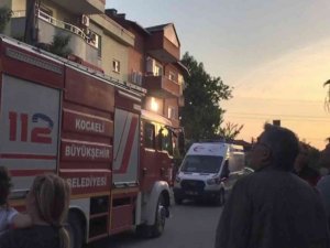 Evin Mutfağında Çıkan Yangın Paniğe Sebep Oldu