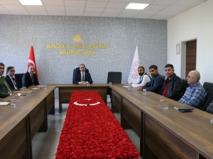 Bingöl İ̇l Milli Eğitim Müdürü Yücel Rehber Öğretmenler İle Bir Araya Geldi