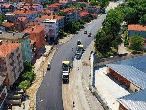 Ambulans Yolu Olarak Kullanılan Sokak Baştan Aşağı Yenilendi