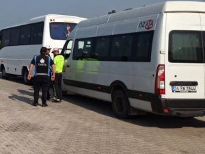Altınova’da Servis Araçları Denetlendi