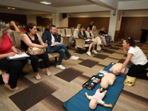 Yenimahalle Belediyesi Personeline İlk Yardım Eğitimi