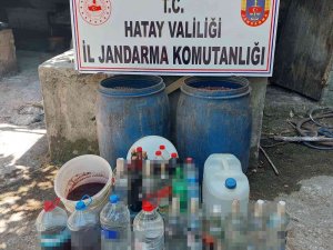 Hatay’da 260 Litre Kaçak İçki Ele Geçirildi