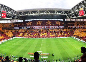 Galatasaray-Beşiktaş maçı öncesi Arena’da görsel şölen