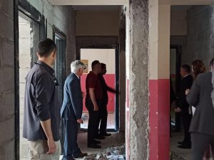 Bakanlık Heyeti Eğitim Yatırımlarını İnceledi