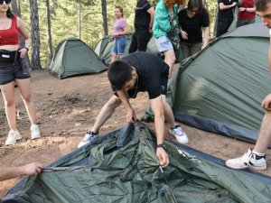’Doğal Şehir’ Sındırgı’da Kamp Ve Karavan Festivali Başladı