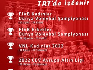 Voleybolda Avrupa Ve Dünya Şampiyonaları Trt’de
